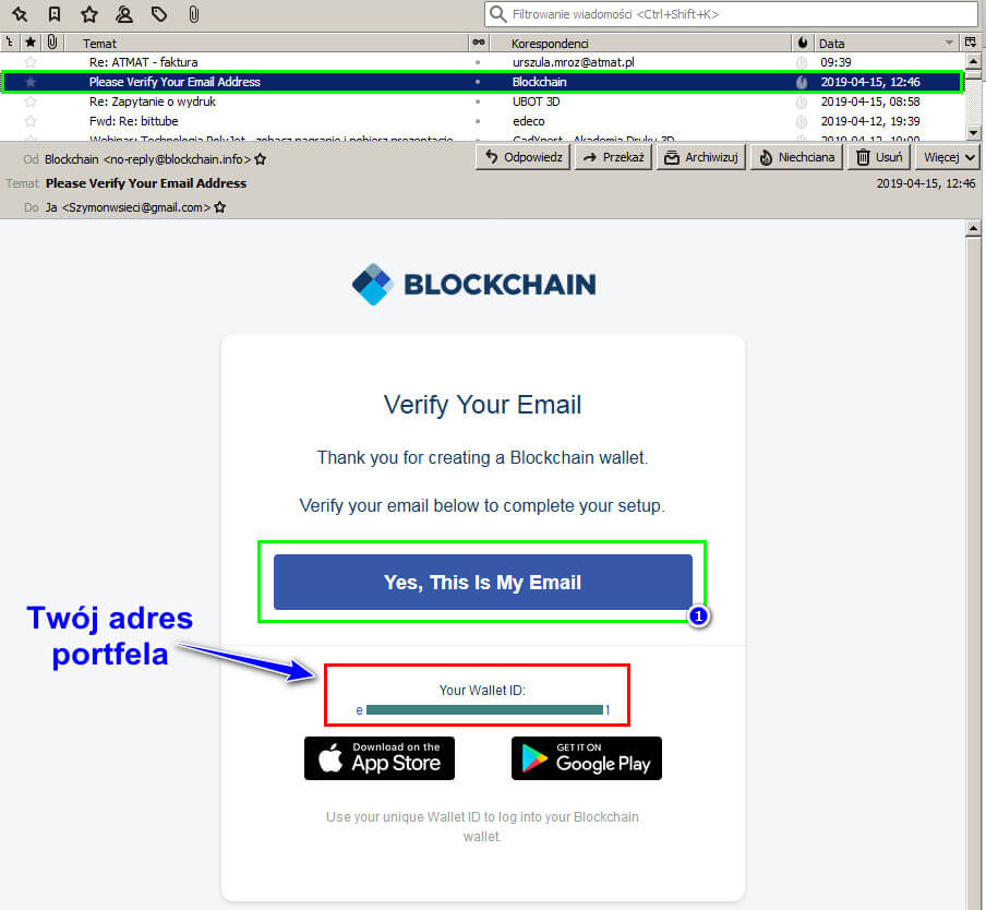 blockchain.com rejestracja konta