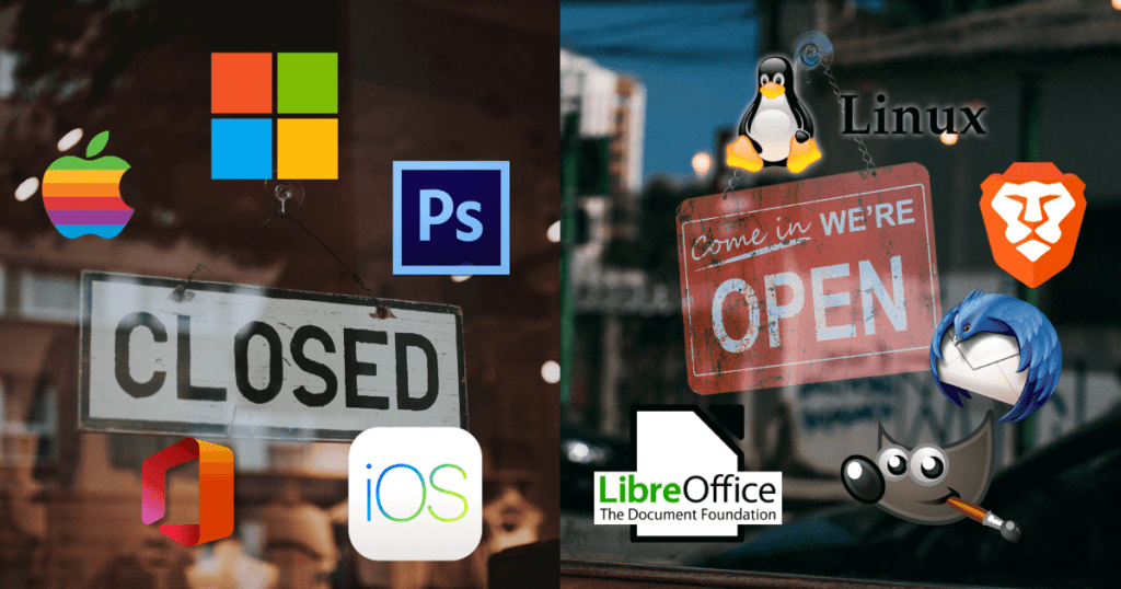 closed source vs open source